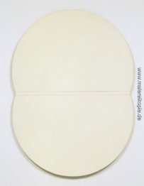 Weiß Plaque. Brücken-Bogen und Reflexion Weiß Plaque. Brücken-Bogen und Reflexion