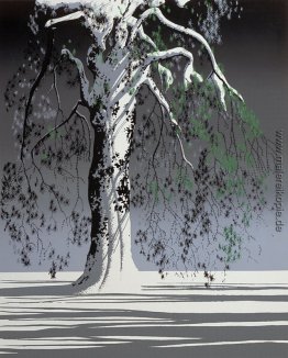 Tannenbaum im Schnee-