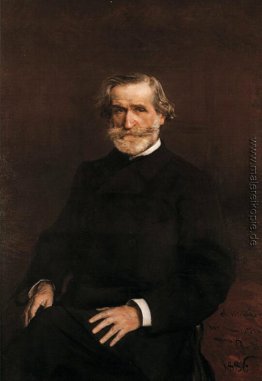 Porträt von Guiseppe Verdi (1813-1901)