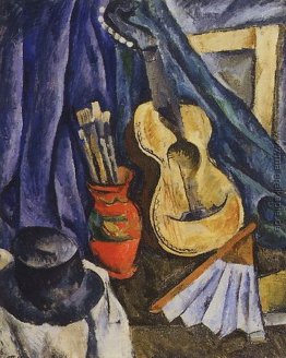 Stillleben. Die Gitarre.