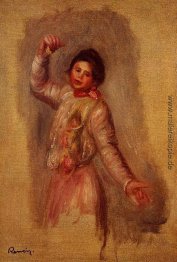 Tänzer mit kastagnetten