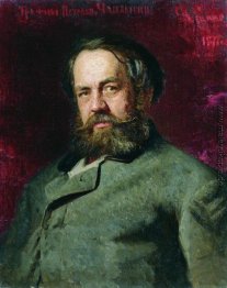 Portrait T.P. Chaplygin, ein Cousin von Ilja Repin