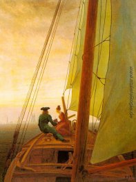 An Bord eines Segelschiffes
