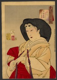 Auf der Suche verfeinert - eine Hofdame der Kyowa-Ära