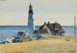 Leuchtturm und Gebäude, Portland Head, Cape Elizabeth, Maine