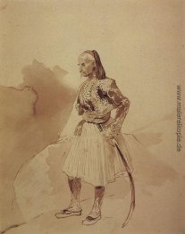 Porträt einer griechischen Aufständischen Theodore Kolokotroni Porträt einer griechischen Aufständischen Theodore Kolokotroni