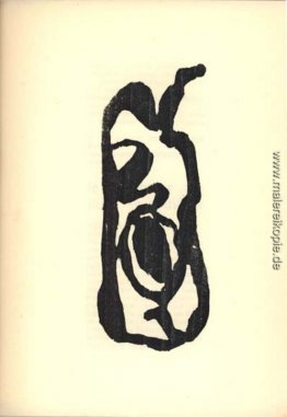 Illustration für Tristan Tzara die "Vingt-cinq poèmes"