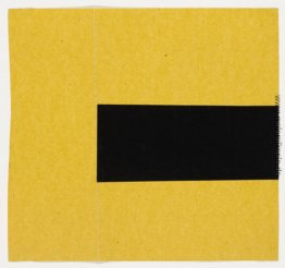 Black and Yellow aus der Reihe-Linie Form Farbe