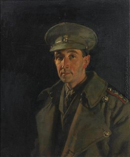 Porträt von Kapitän Holz der Royal Fusiliers Inniskilling 1919