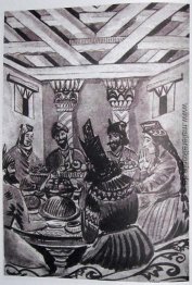 Illustration zu "armenischen Volksmärchen" Illustration zu "armenischen Volksmärchen"