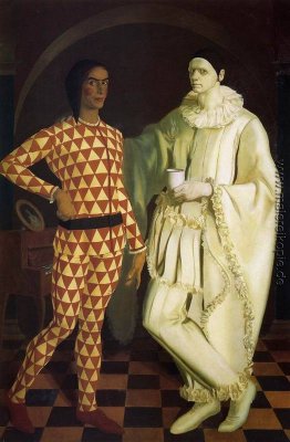 Selbstportraits (Harlekin und Pierrot) - mit Vasiliy Shukhaev