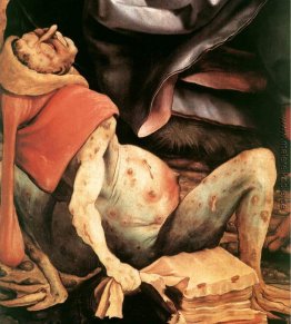 Leidenden Menschen (Detail von der Versuchung des heiligen Anton