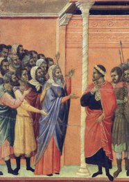 Die Hohepriester vor Pilatus