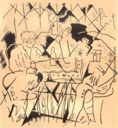 Illustration zu Aleksander Blok Gedicht 'The Twelve' Illustration zu Aleksander Blok Gedicht 'The Twelve'