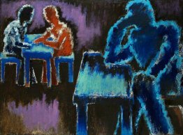 Men at Table