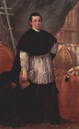 Porträt des Bischofs Benedetto Ganassoni