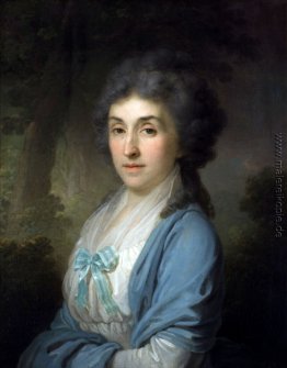 Porträt von Ekaterina Aleksandrovna Novosiltseva