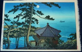 Vollmond am Izu-ura, Ibaraki