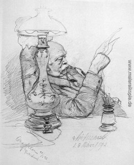 Porträt von Otto von Bismarck