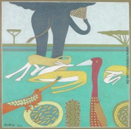 Elefanten und anderen Tieren