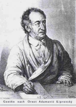 Porträt von Johann Wolfgang von Goethe