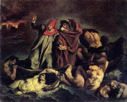 Die Barke des Dante (Kopie nach Delacroix)
