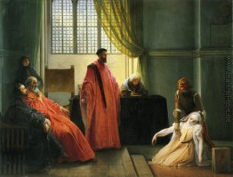 Valenza Gradenigo vor dem Inquisitor