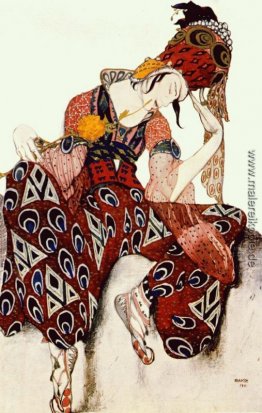 Die Ballets Russes-Programm von Comoedia illustré.Nijinsky in Pé