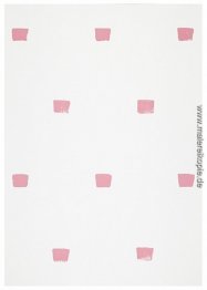 Imprints eines No. 50 Paintbrush in regelmäßigen Abständen von 3