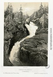 Cascade de Cérizet (Cauteretz (d Cauterets))