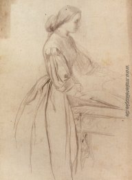 Porträt einer Dame, möglicherweise Julia Jackson