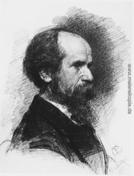 Porträt des Künstlers Pavel Tchistyakov