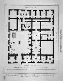 Übersichtsplan des Museums von Portici Übersichtsplan des Museums von Portici