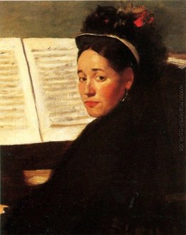 Mademoiselle Didau am Klavier
