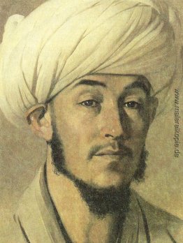 Porträt eines Mannes in einem weißen Turban