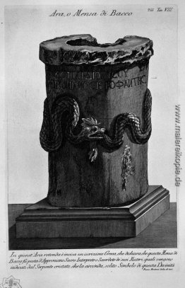 Demonstration von verschiedenen Ornamenten der Tempel der Vesta