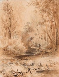 Im Gebirge der Krim. Bach Im Gebirge der Krim. Bach