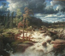 Wasserfall in Småland