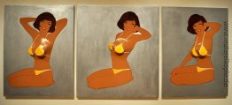 Triptychon II (Beach Girl)