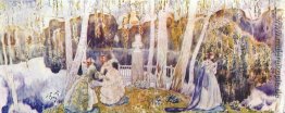 Frühling Tale (Skizze für ein Panel)