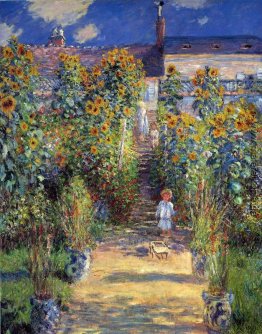 Der Garten des Künstlers bei Vétheuil
