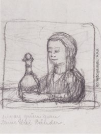 Porträt einer Frau mit Krug Porträt einer Frau mit Krug