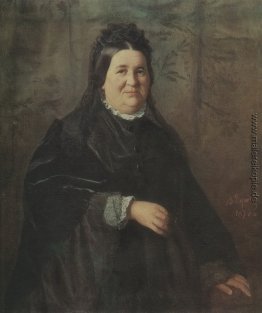 Porträt von A. S. Kridener, geboren. Ivanova, Mutter des Künstle