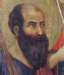 Madonna mit Kind auf dem Thron (Vorderseite-Fragment)