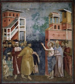 St. Francis verzichtet auf alle weltlichen Güter