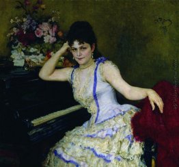 Portrait der Pianist und Professor der St. Petersburger Konserva