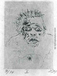 Verwundete fliehenden Verwundete fliehenden