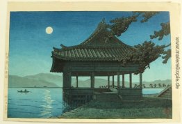 Kankai Pavillion auf Wakaura Strand