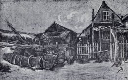 Fisch-Trockenscheune in Scheveningen