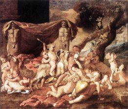 Bacchanal von Putti